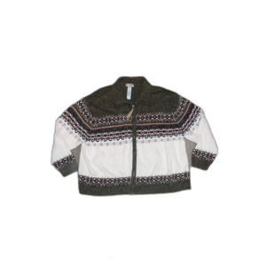 Tiara Women's Vintage 2004 Zip Up Sweater Size 3XL